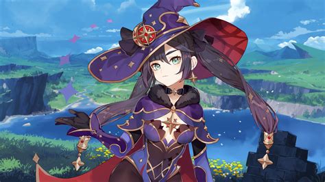 Mona from Genshin Impact .